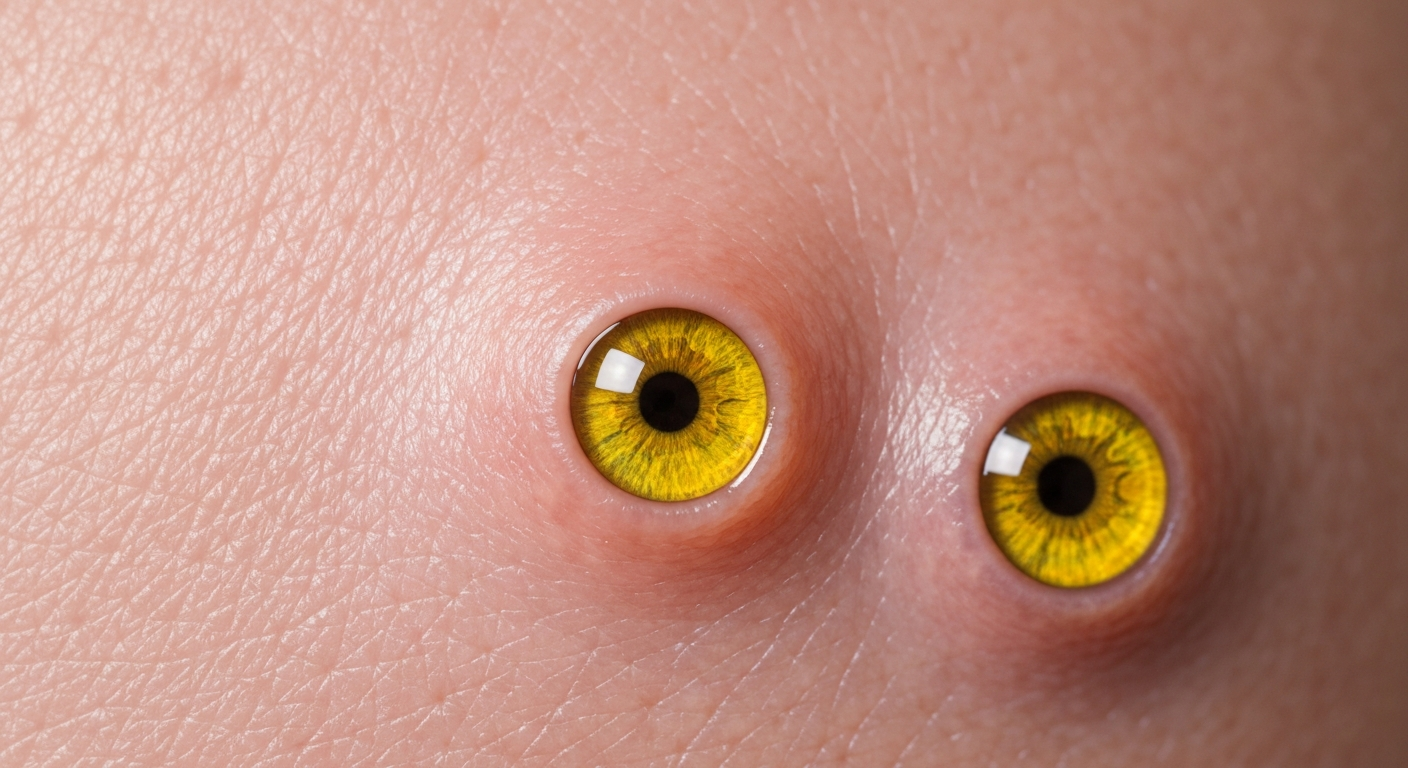 What Does Yellow Eyes Look Like Pictures