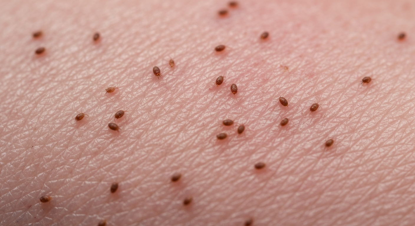 What does Demodicosis look like symptoms pictures