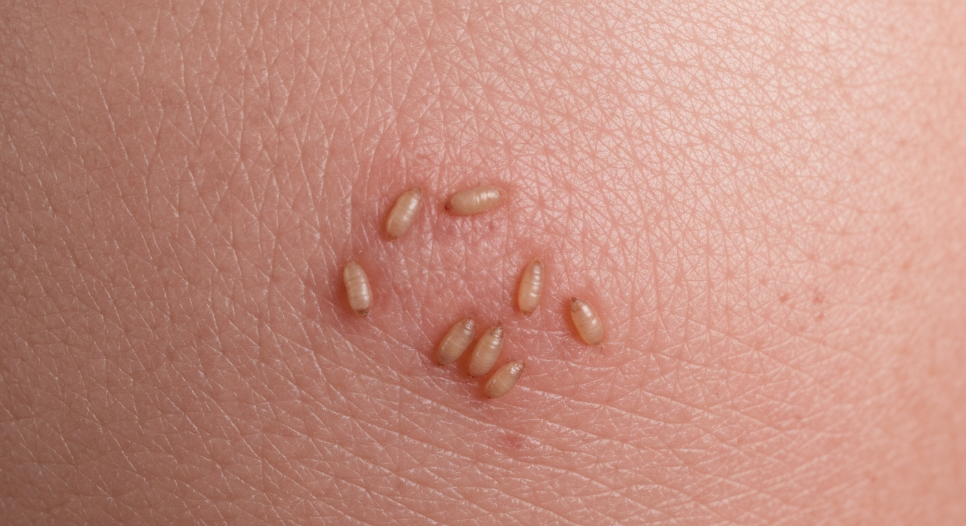 What does Pediculosis look like symptoms pictures