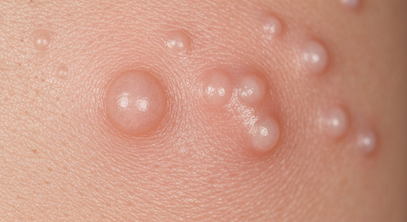 What does Milia look like symptoms pictures