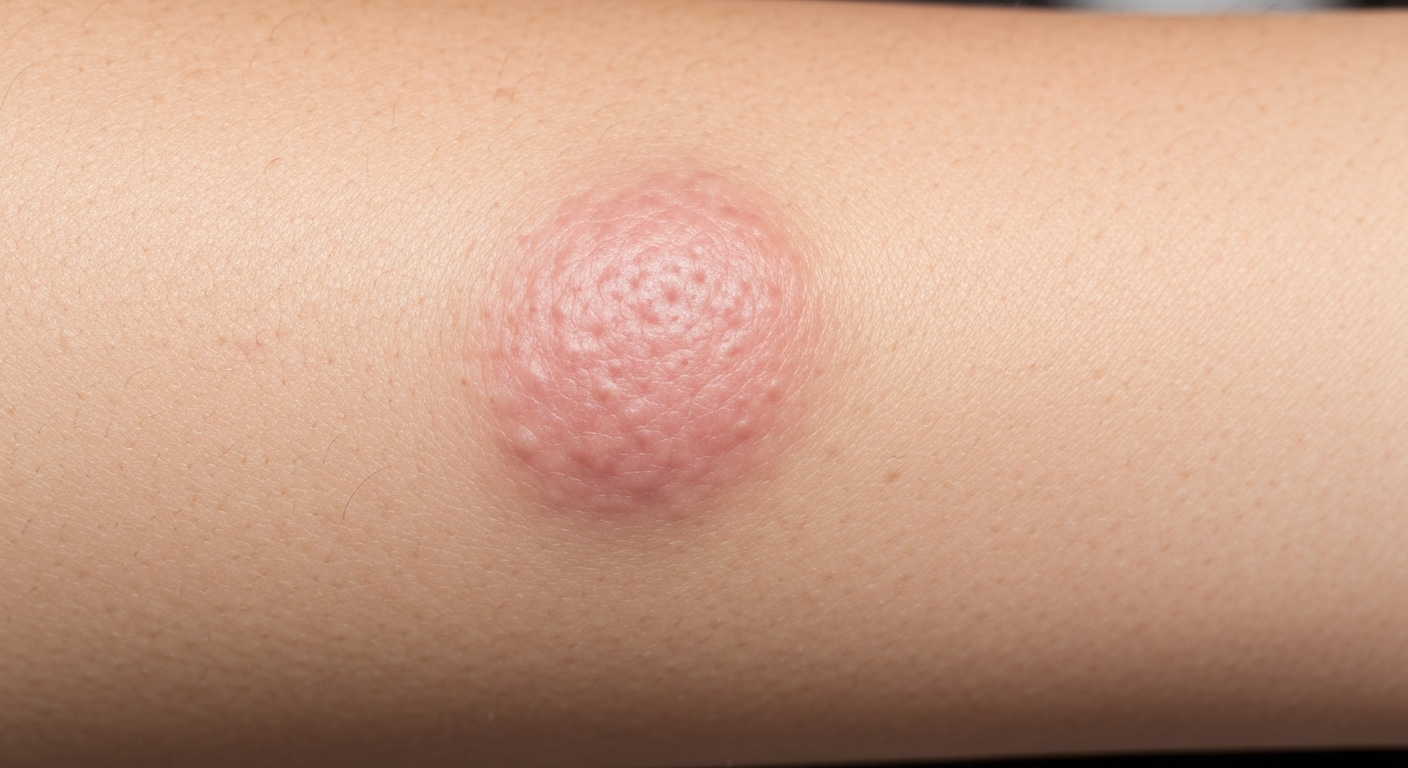 What does Dermatofibroma look like symptoms pictures