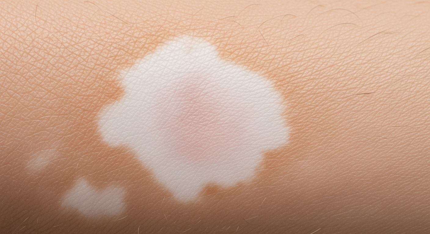 Vitiligo symptoms pictures