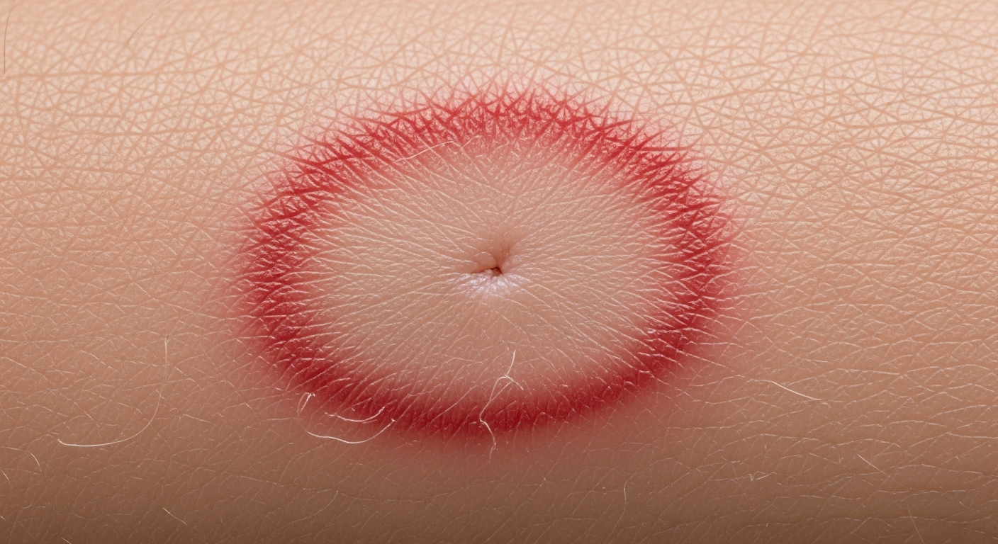 Ringworm on the skin symptoms pictures