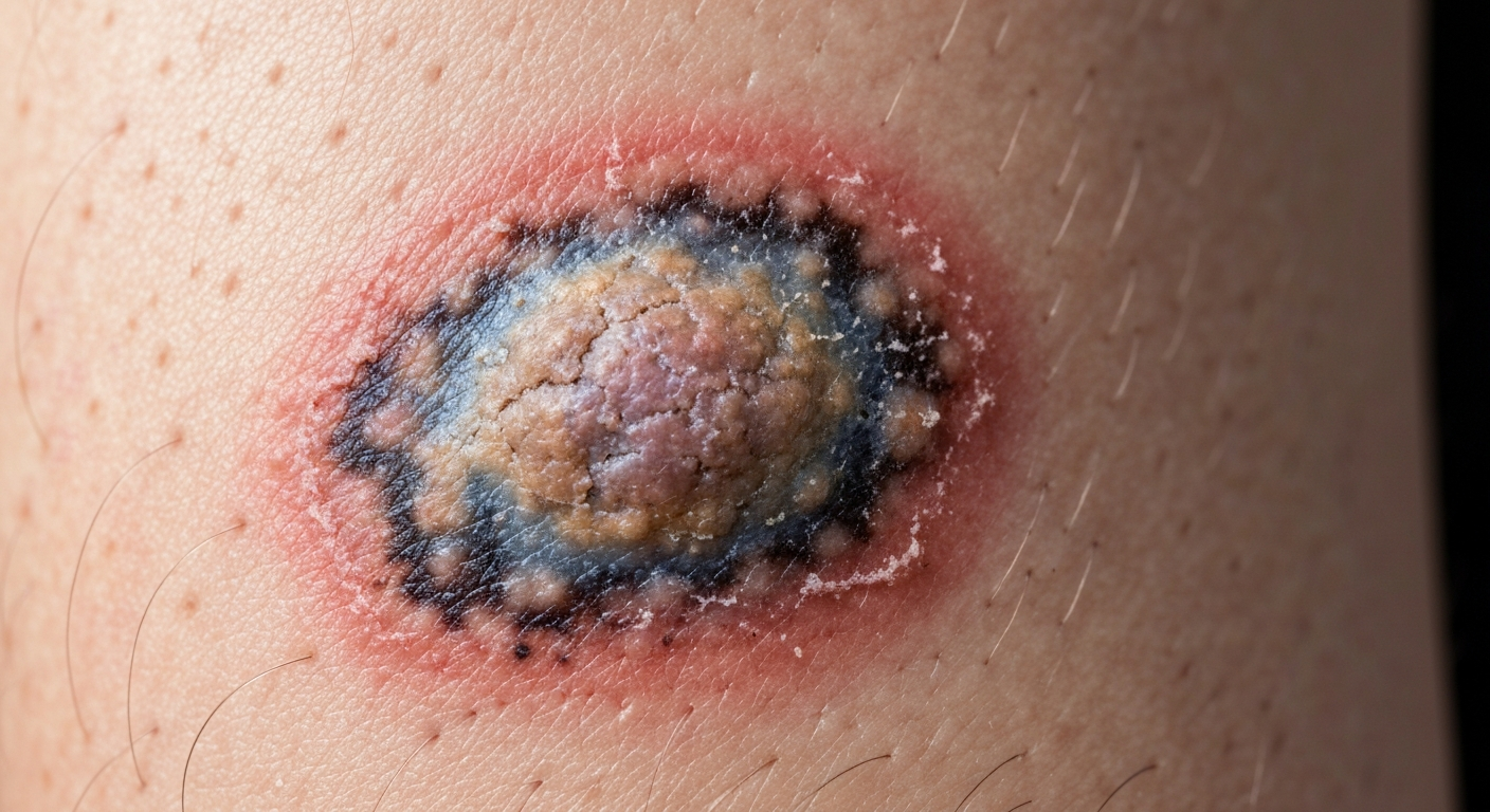 Skin melanoma symptoms pictures