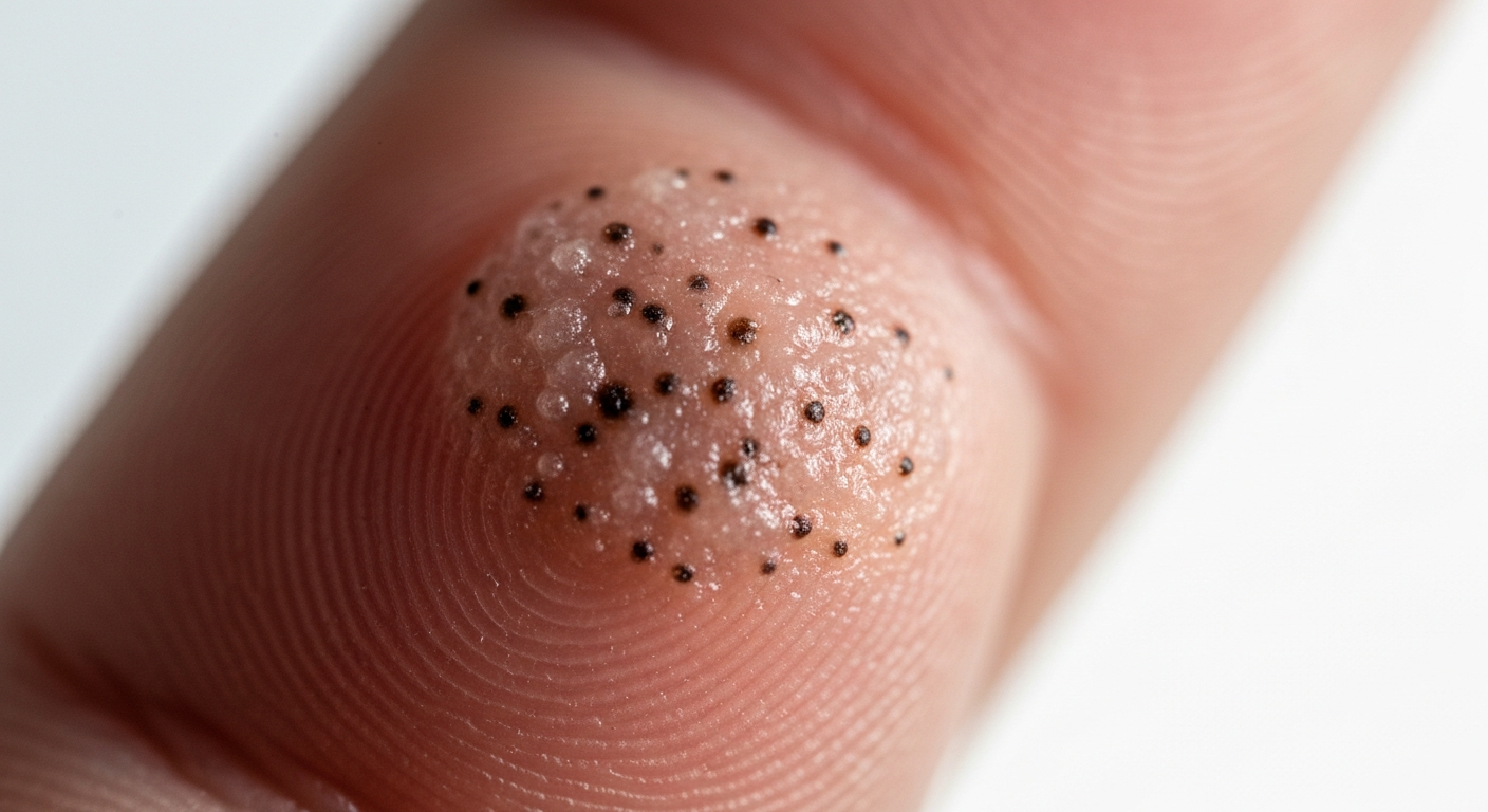 Warts symptoms pictures