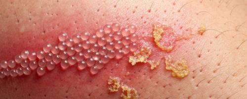 Herpes on the body symptoms pictures