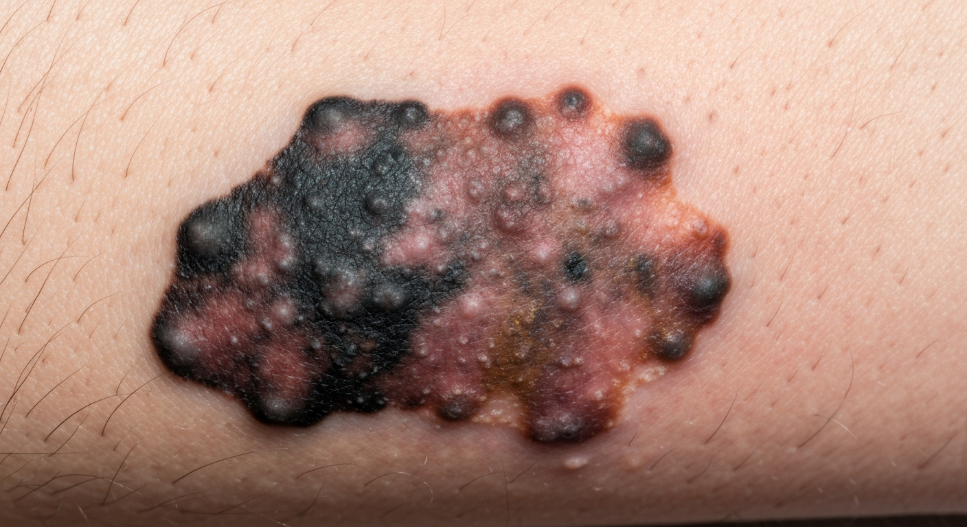 nevus symptoms pictures