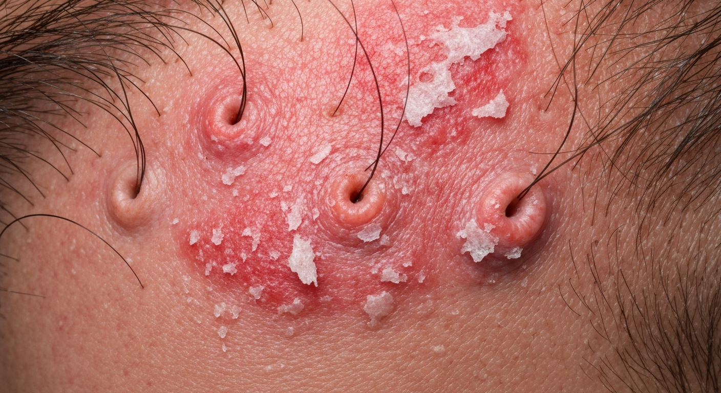 psoriasis on the scalp symptoms pictures
