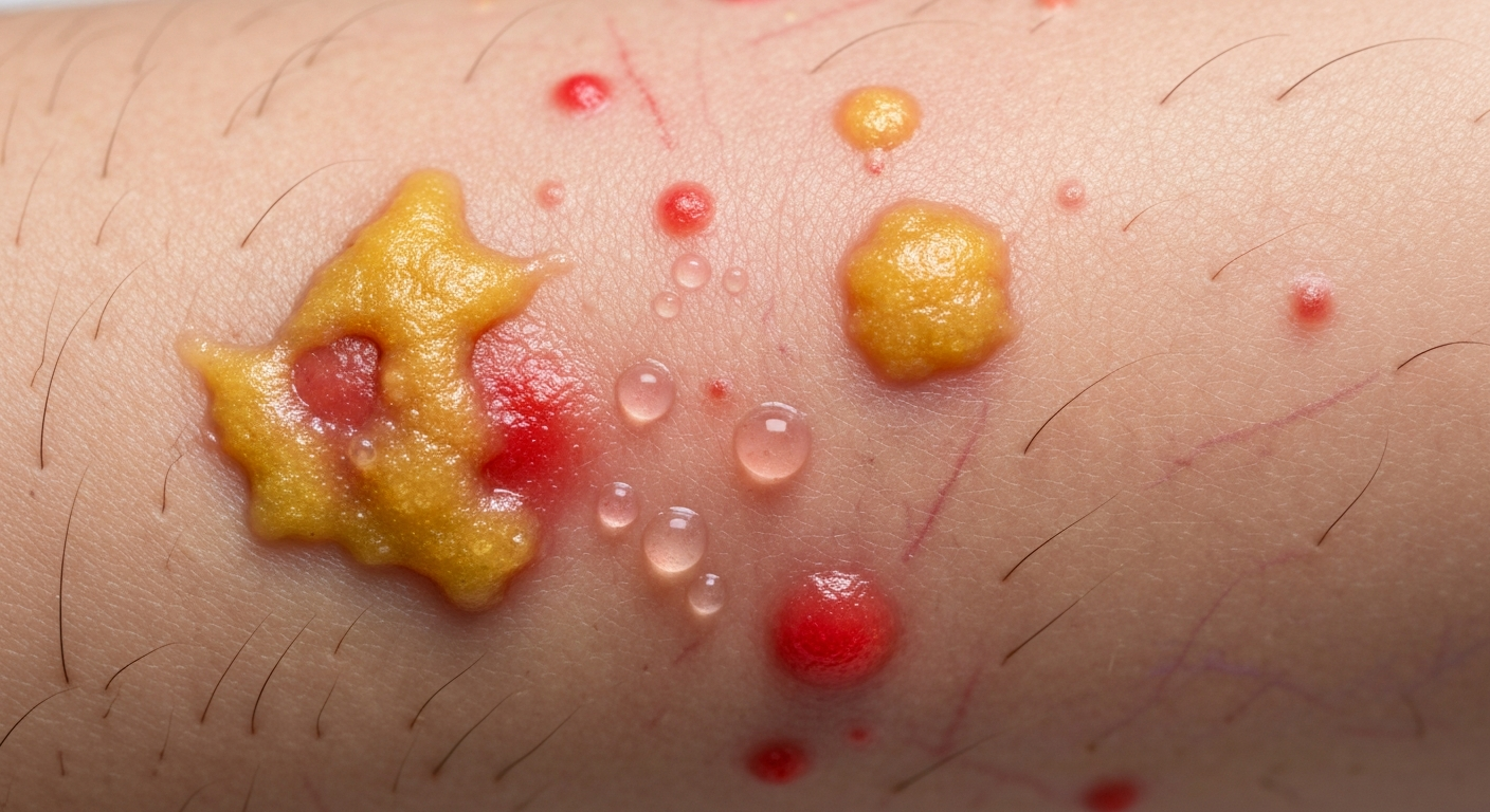 Streptoderma in children symptoms pictures