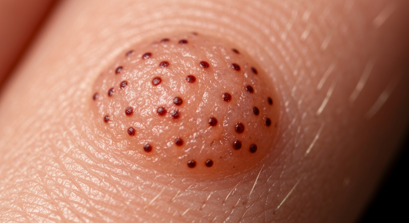 wart symptoms pictures