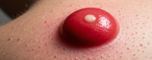 Boil symptoms pictures