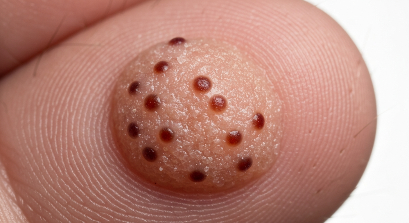 Warts symptoms pictures