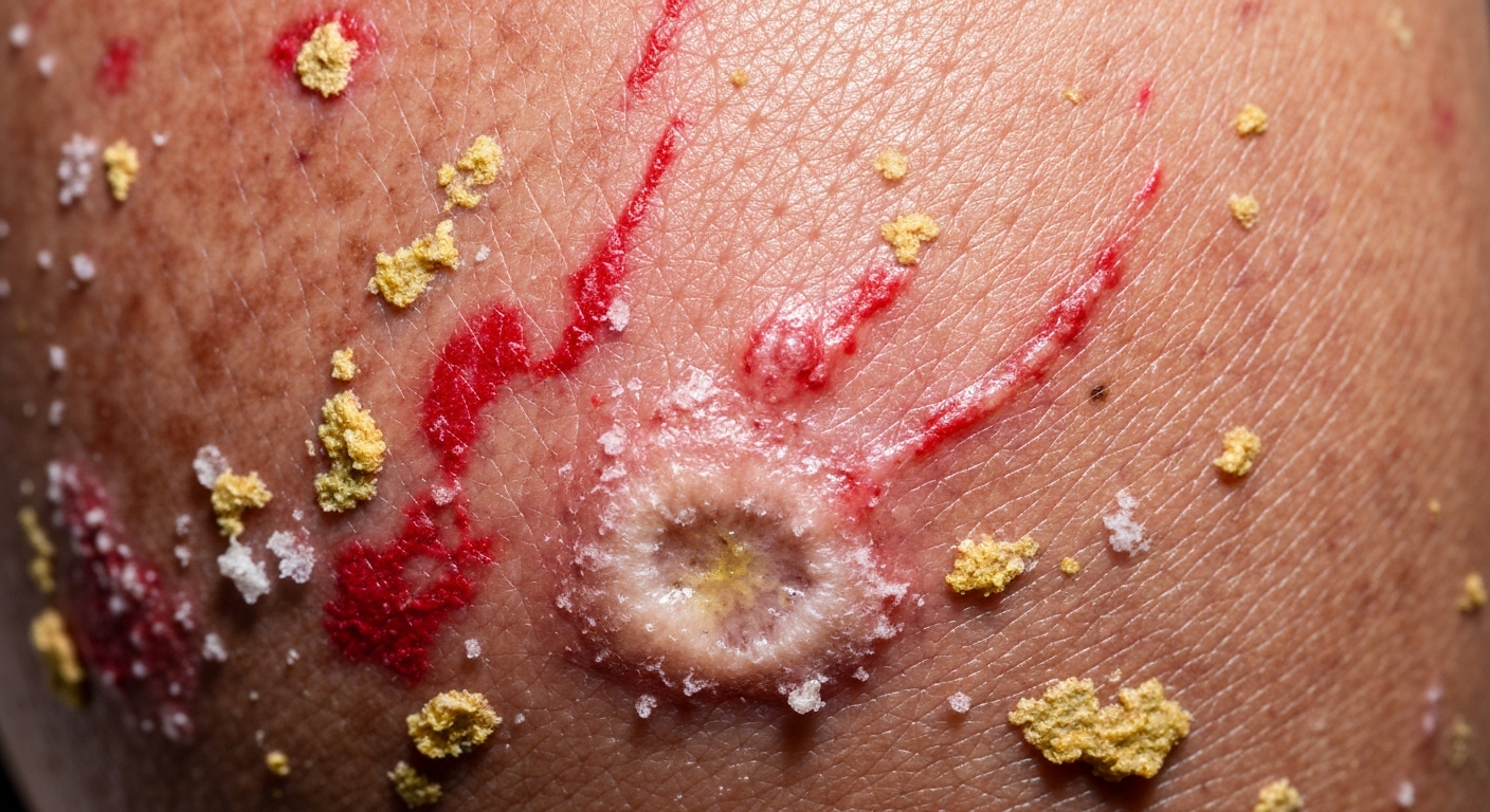 Leg eczema symptoms pictures