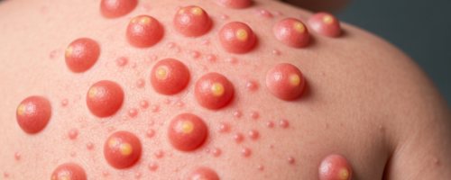 Miliaria in children symptoms pictures