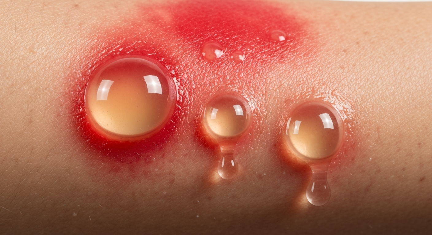 Burns symptoms pictures