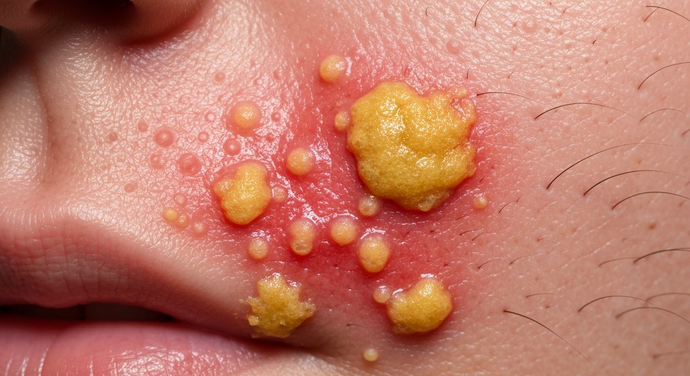 Streptoderma symptoms pictures