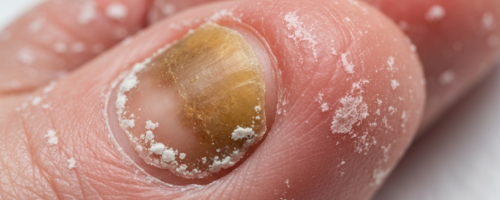 Onychomycosis symptoms pictures