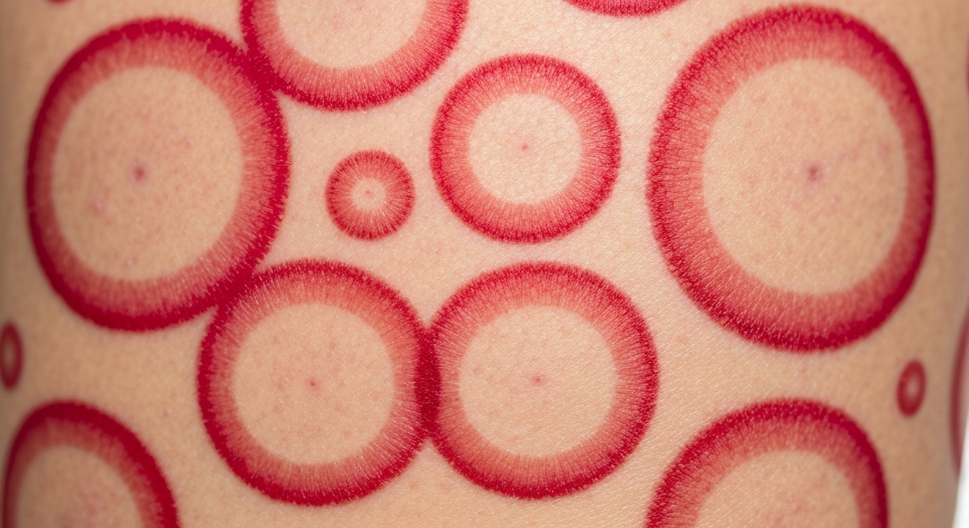 Erythema annulare symptoms pictures