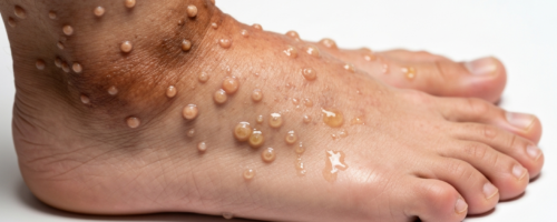 Lymphostasis symptoms pictures