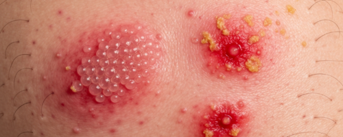 Genital herpes in men symptoms pictures