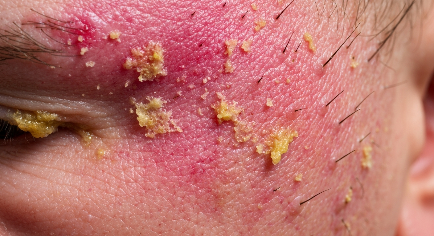 Dandruff symptoms pictures