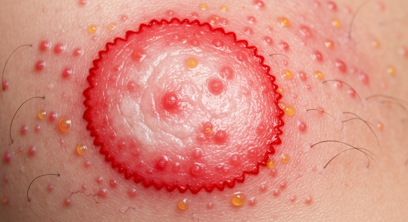 Skin candidiasis symptoms pictures
