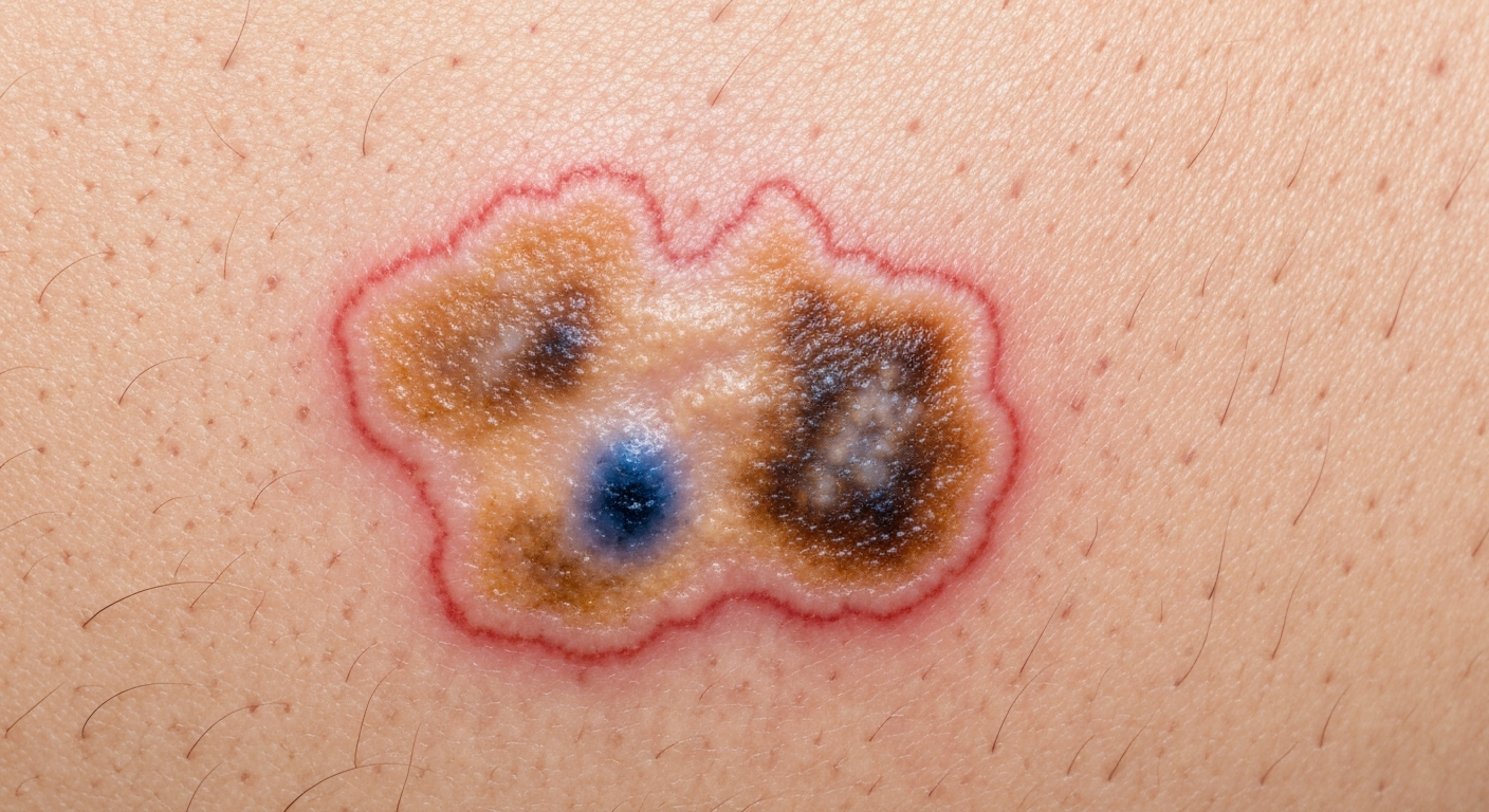 Early stage melanoma symptoms pictures