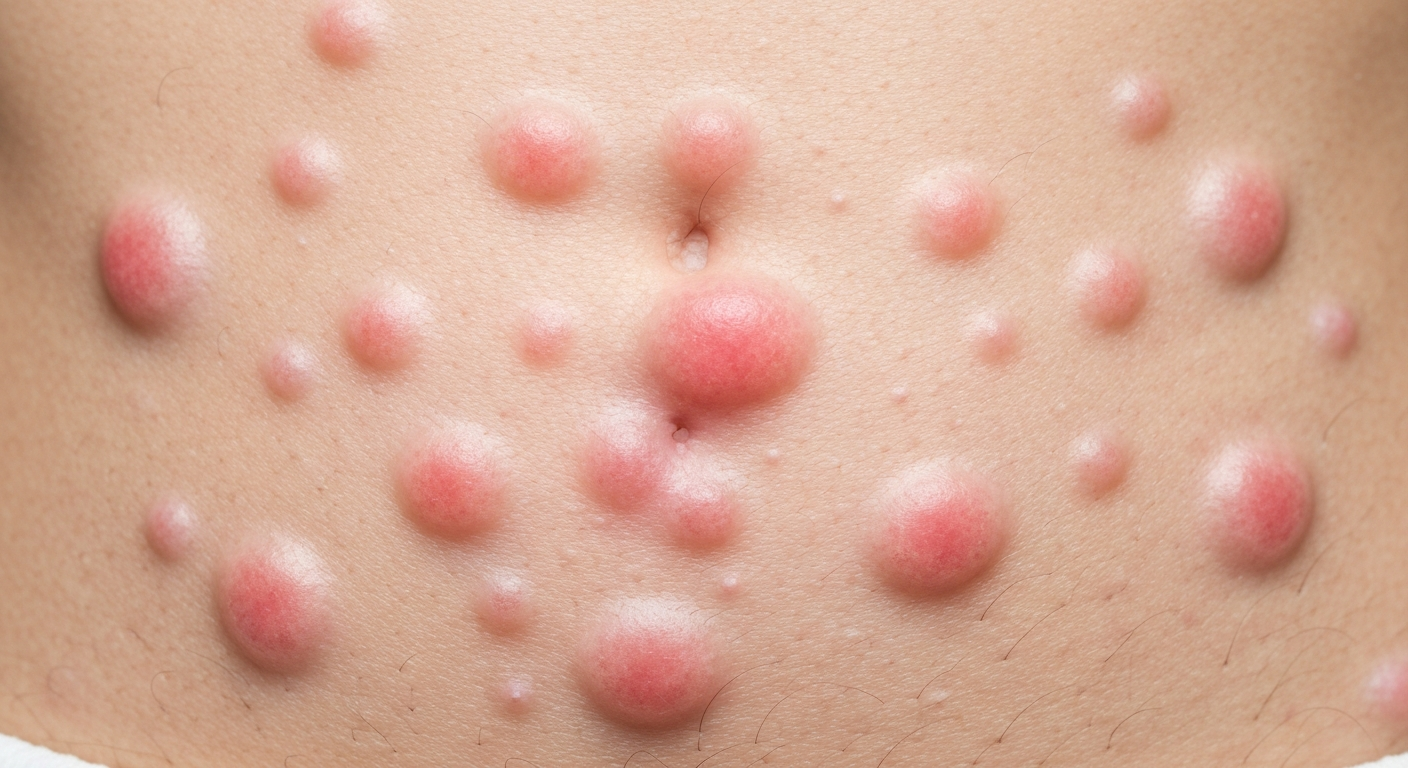 Roseola rash symptoms pictures