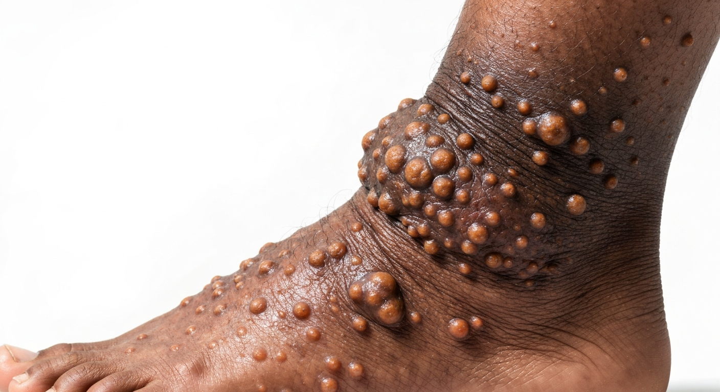 Elephantiasis symptoms pictures