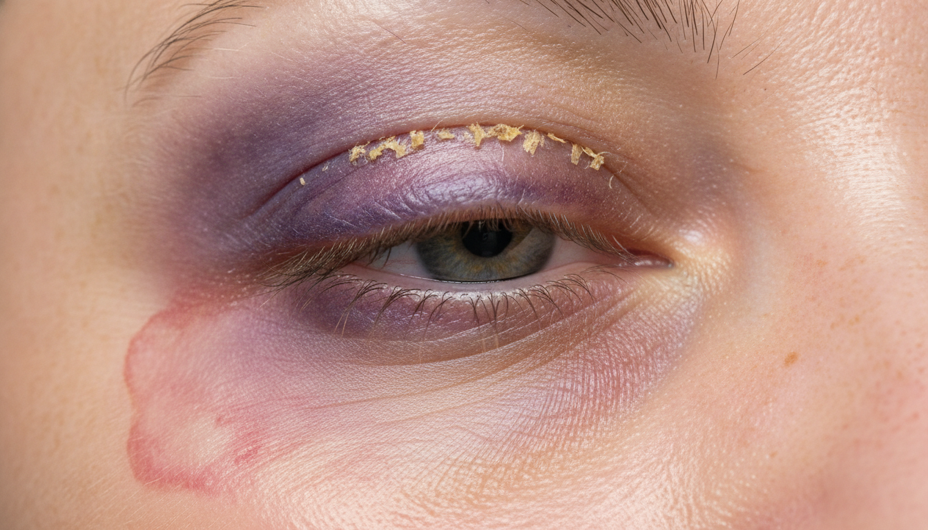 blepharoplasty by day symptoms pictures