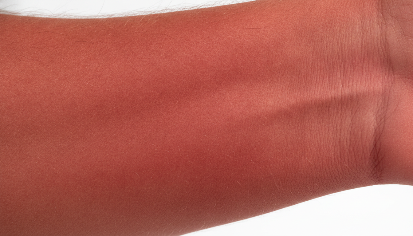 First-degree burn symptoms pictures