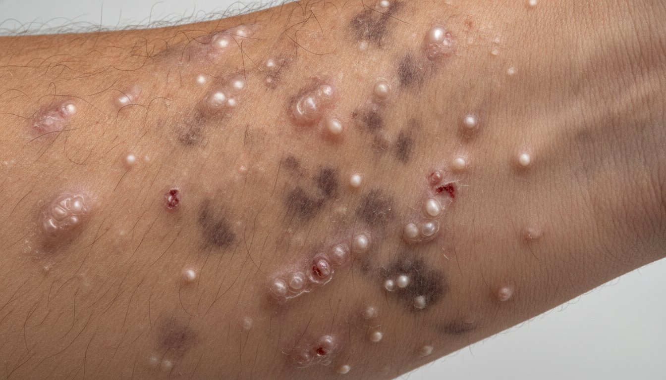 Porphyria symptoms pictures