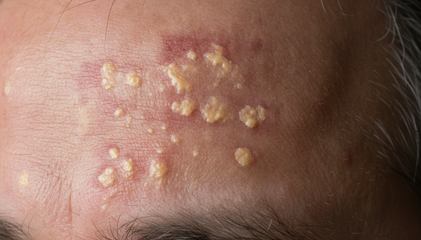 Seborrhea of the scalp symptoms pictures