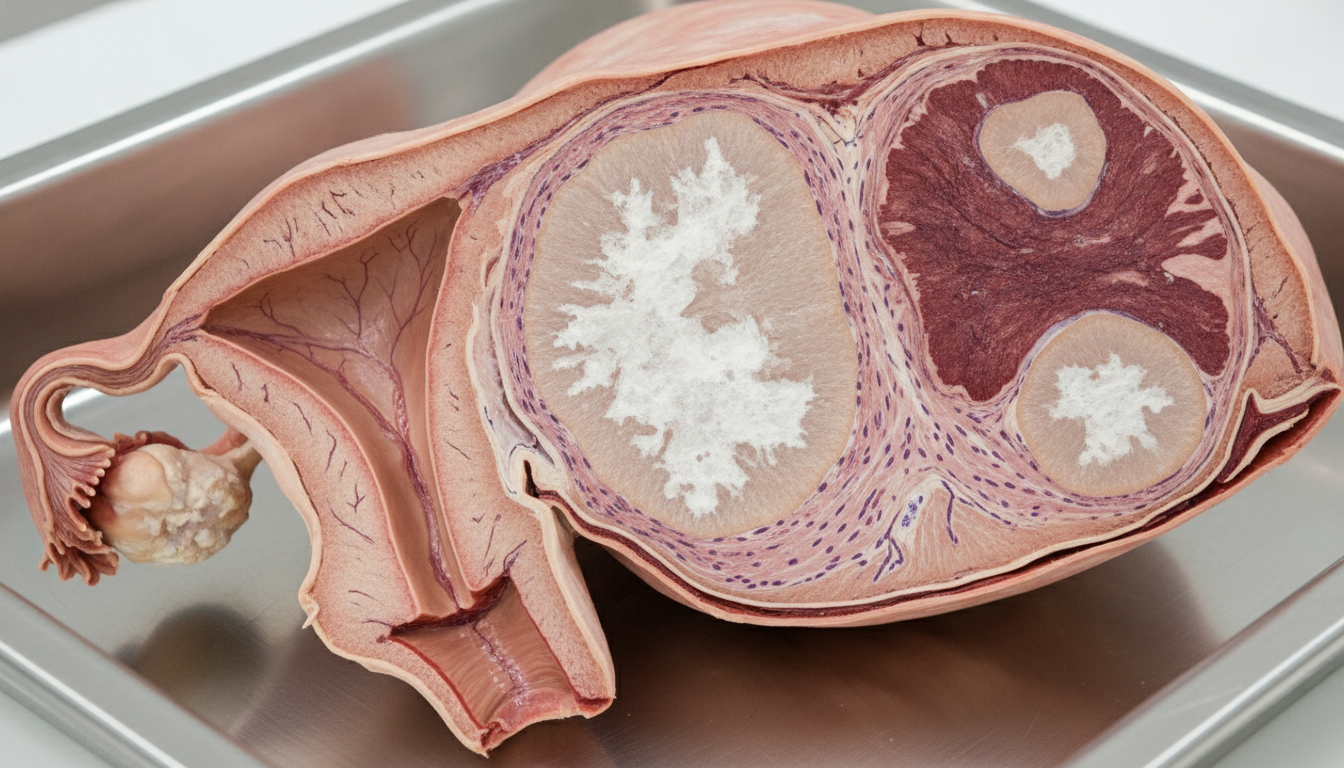 Uterine fibroids on ultrasound symptoms pictures