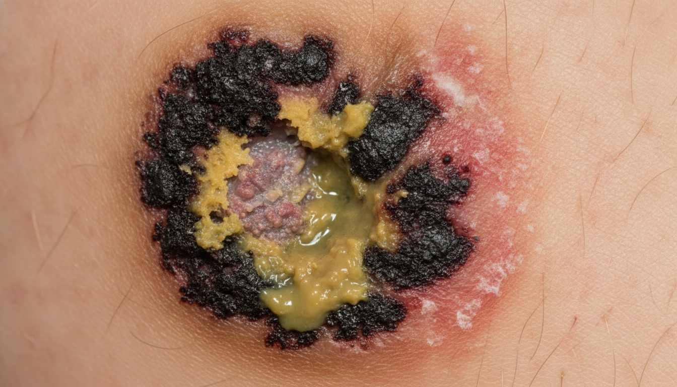 Trophic ulcer on the leg symptoms pictures